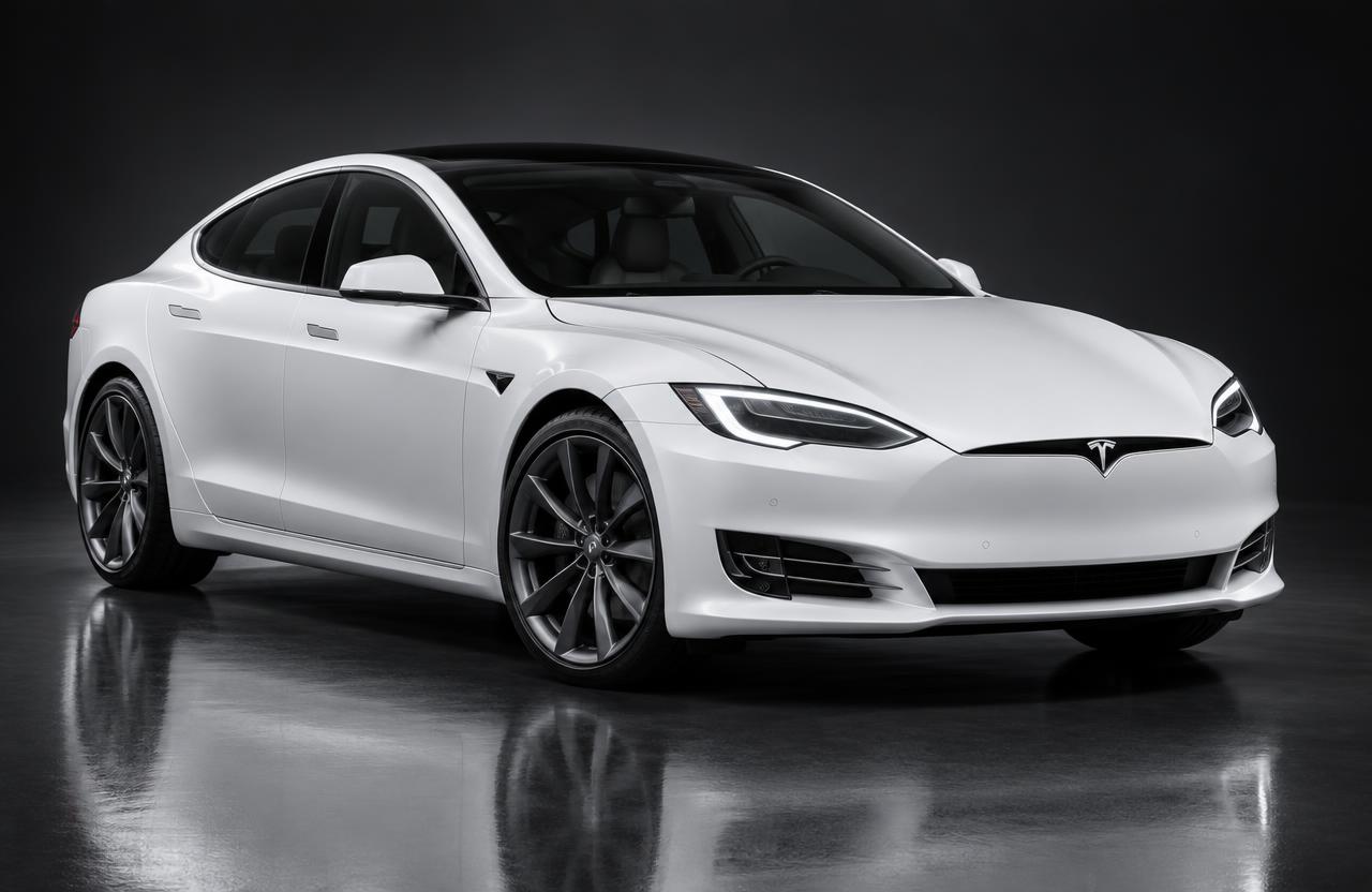 Electric sedan